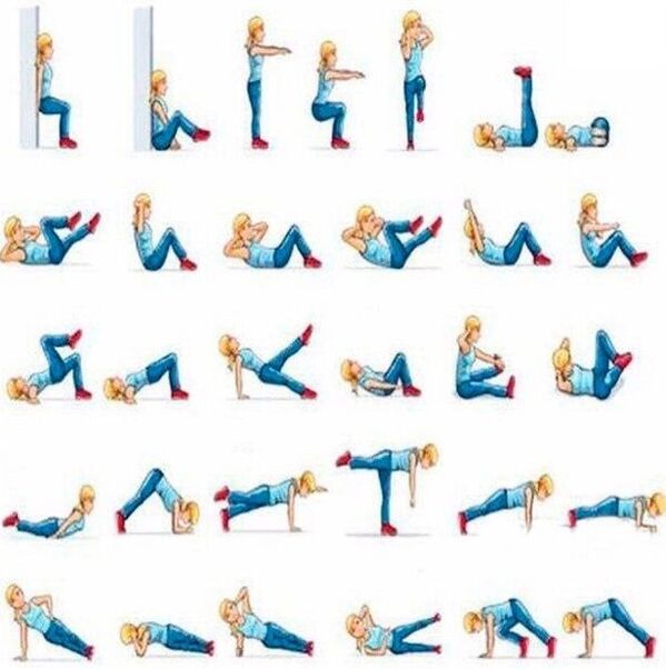 Weight loss exercises